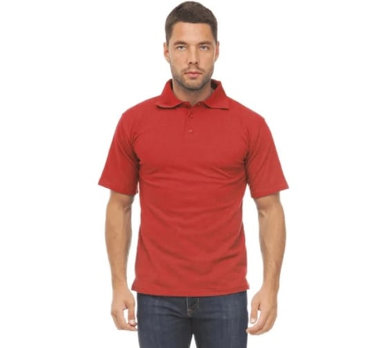 Изображение товара Рубашка ГК Спецобъединение ПОЛО красная (128 (7XL), 182-188), шт, Бел 543.06/128/182