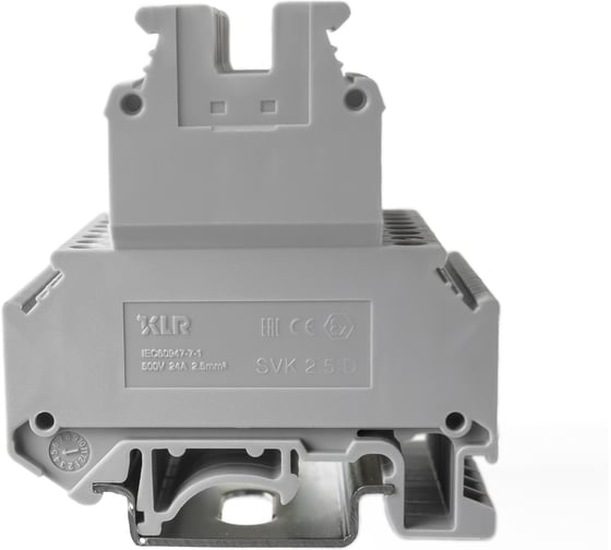 Изображение товара Клемма KLR SVK 2.5 D-V0 2,5мм2/класс горючести V0 (НУ=75шт) 1223020V