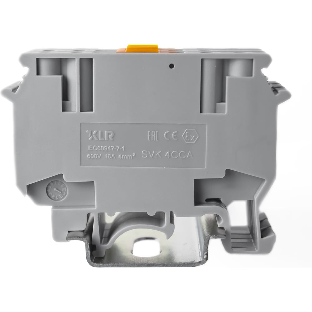Изображение товара Клемма KLR SVK 4 CCA-V0 4мм2/класс горючести V0 (НУ=60шт) 1231040V