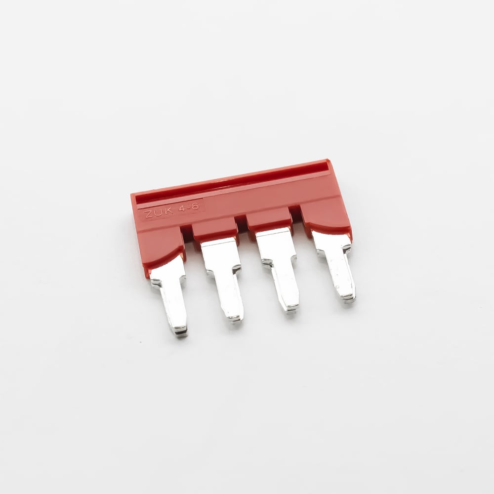 Изображение товара Клеммная перемычка KLR ZUK4-6 4P 50 шт для электромонтажа