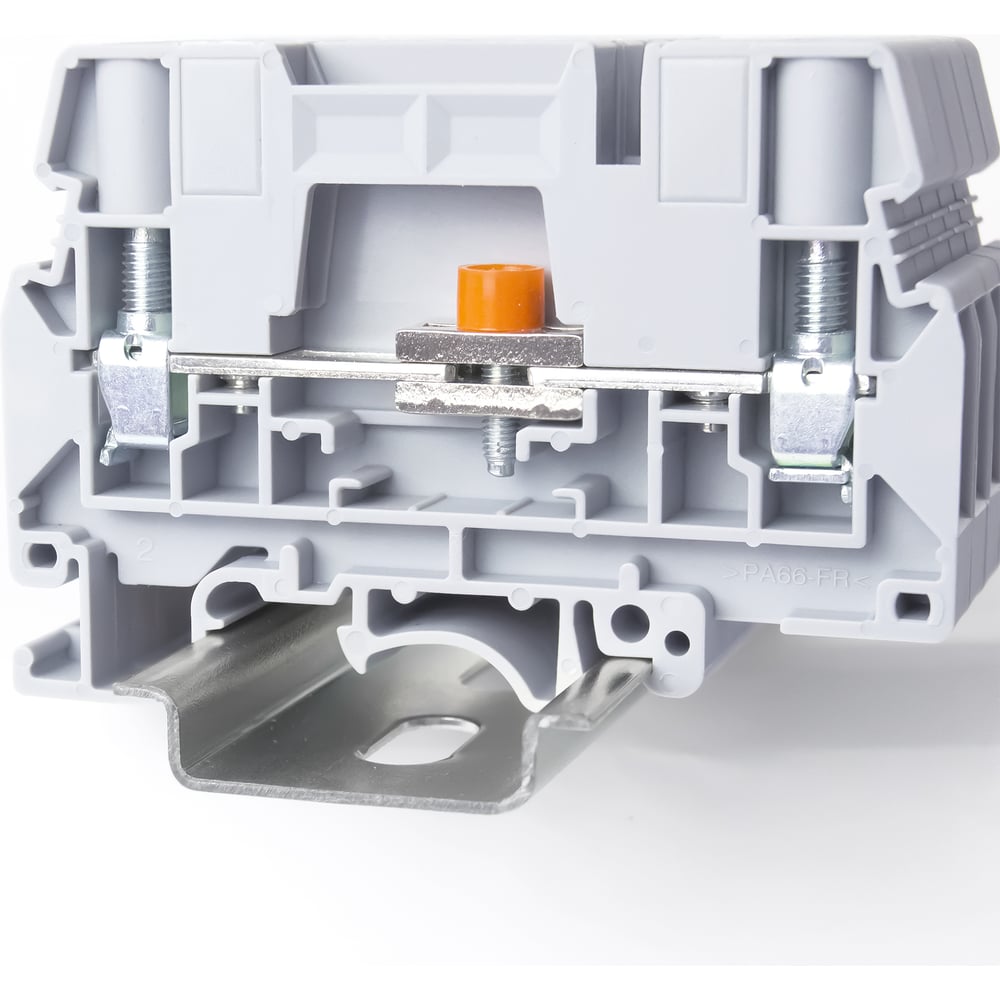 Изображение товара Клемма измерительная WDO 2-V0 57A/500V/6мм2 на DIN-рейку, огнестойкая