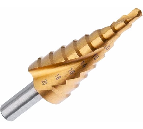 Изображение товара Сверло ступенчатое Skole (SS1) стандарт, 4-20мм, витое SS1-420V