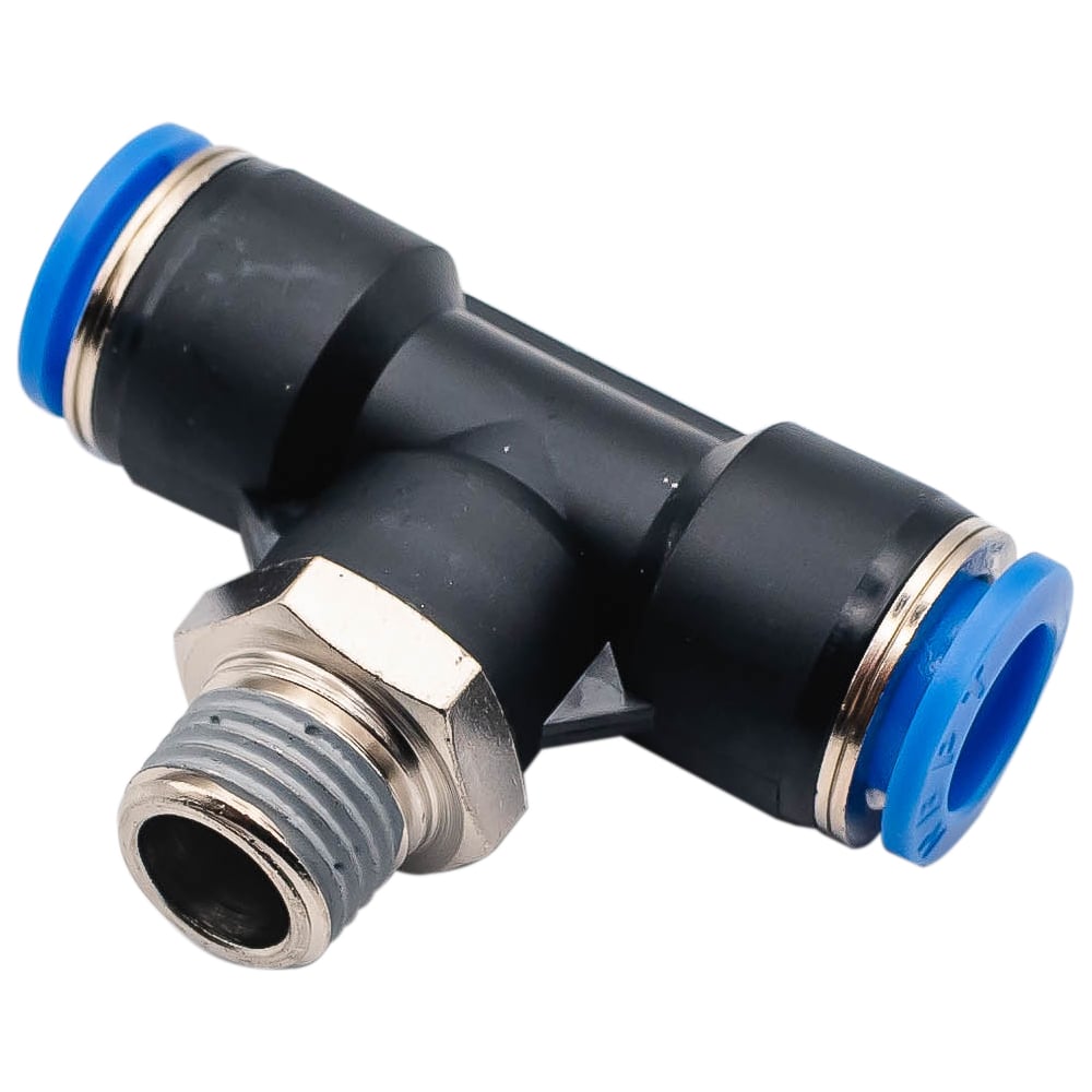 Изображение товара Пневматический фитинг PT 14-04-R NBPT тройник 1/2М 14 мм Т-образный