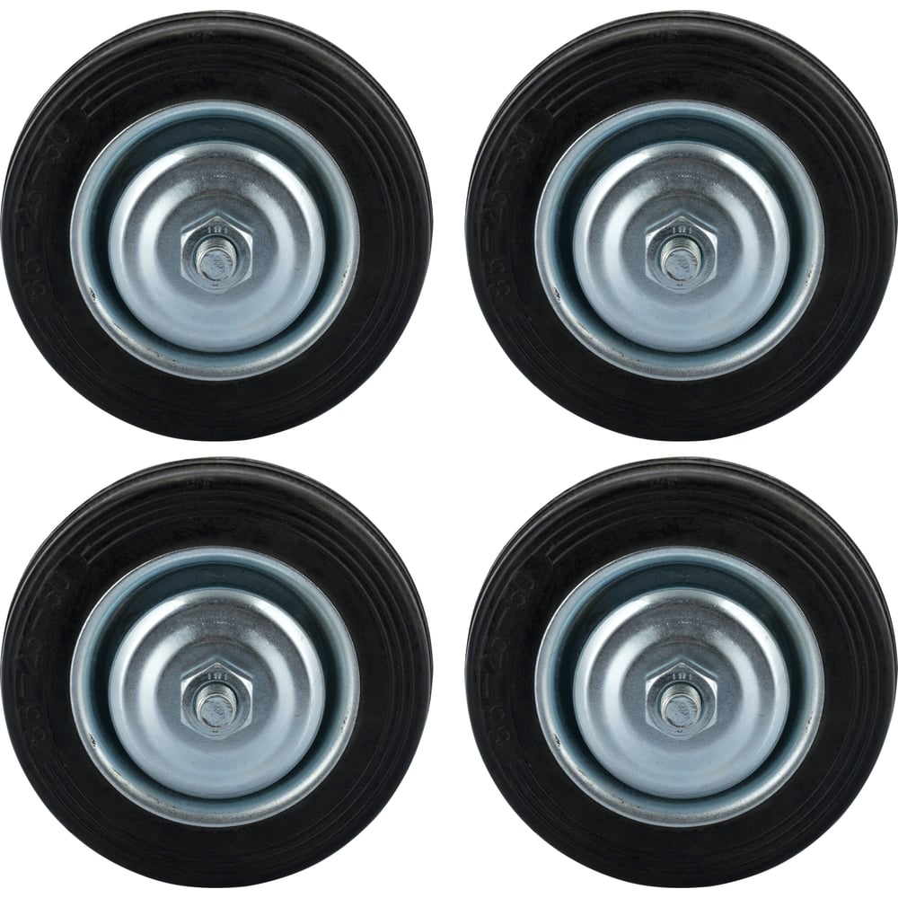 Изображение товара Набор колес Caster 85мм, без кронштейна, 4шт C93-Н