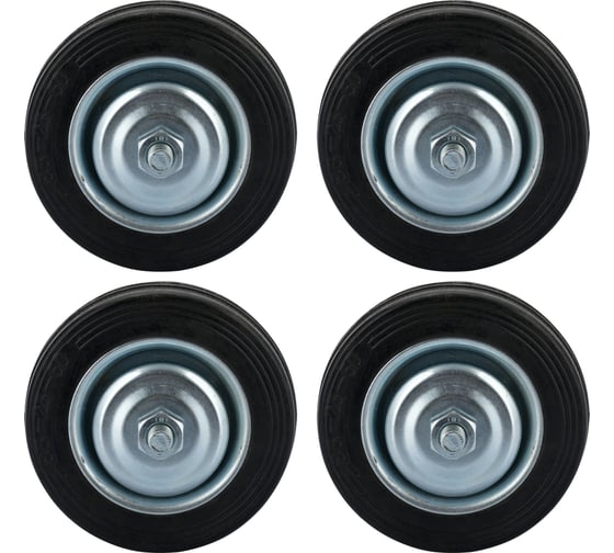 Изображение товара Набор колес Caster 85мм, без кронштейна, 4шт C93-Н