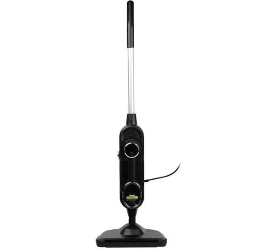 Изображение товара Паровая швабра Centek CT-2581 (черный) 1500Вт 0,8 Бар 350мл.бак 2в1 швабра/пароочиститель 10 насадок CT-2581 BLACK