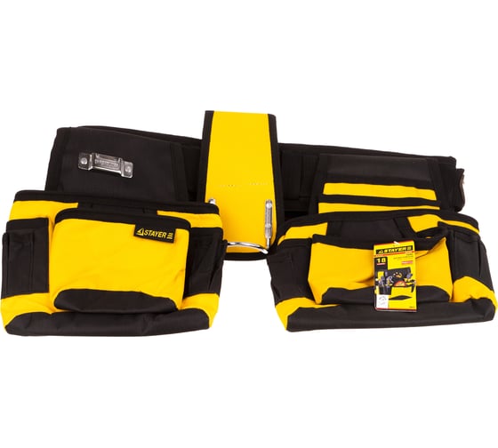Изображение товара Пояс нейлоновый (18 карманов) для инструментов STAYER 38612