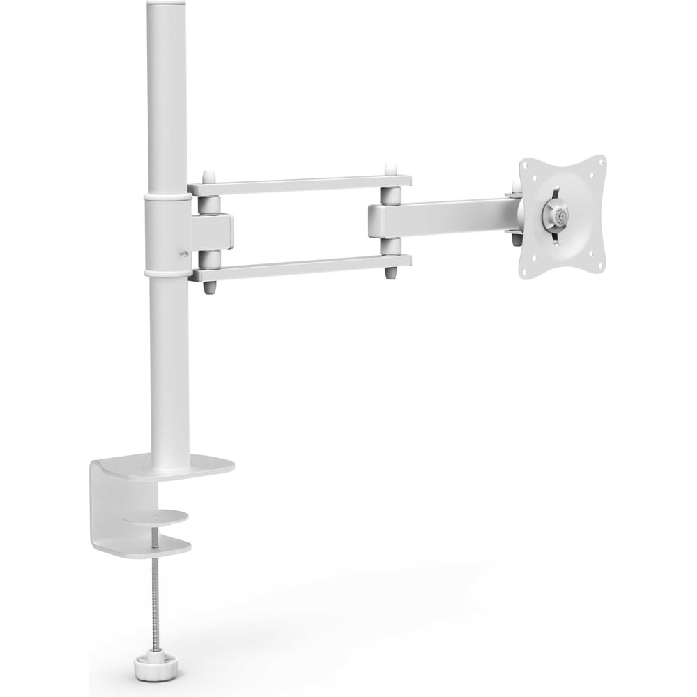 Изображение товара Кронштейн для монитора Electriclight КБ-01-130 белый с регулировкой наклона и поворота