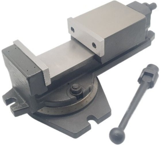 Изображение товара Тиски станочные ТЕХНОРЕАЛ прецизионные QH100G, 100 мм МА320300621