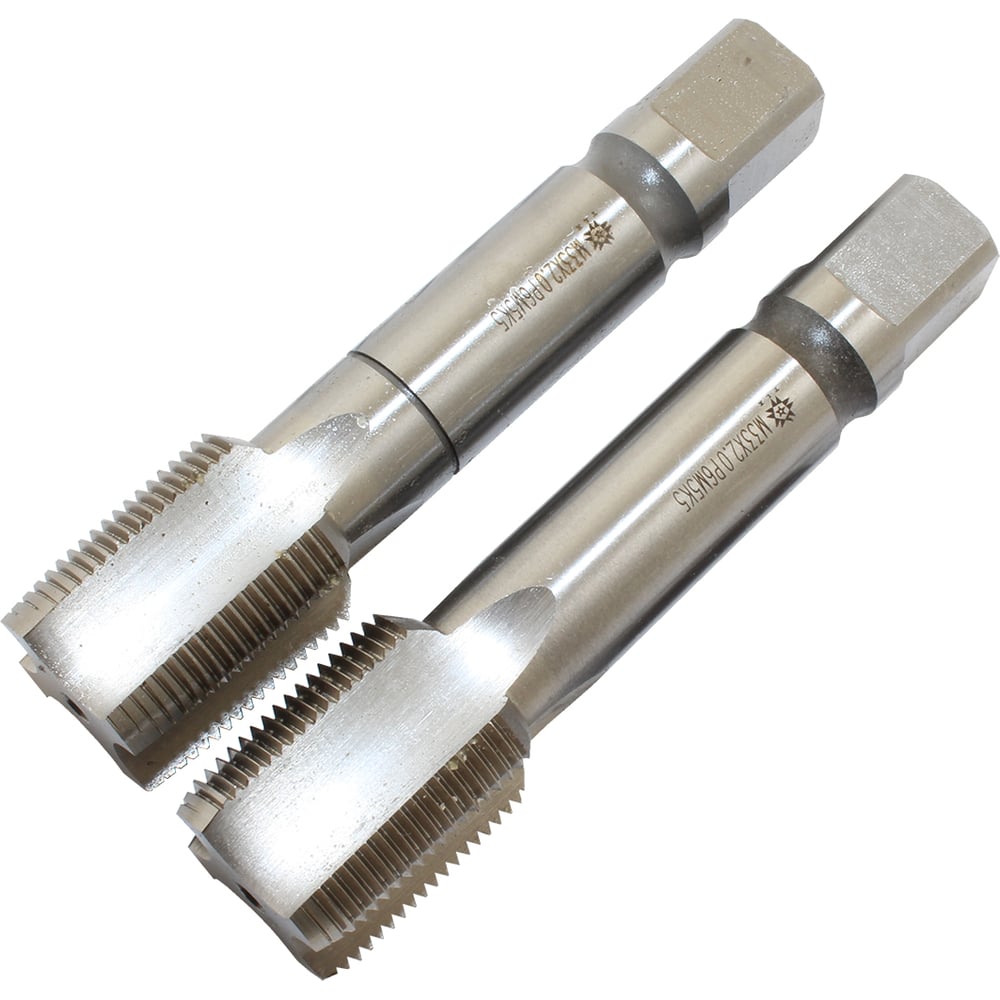 Изображение товара Метчик TLX М33,0 х 2,0 мм Р6М5К5 машино-ручной для резьбы по стали набора 1 шт