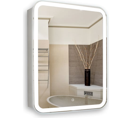 Изображение товара Зеркало-шкаф AZARIO Фиджи 50 R-78 LED-00002362