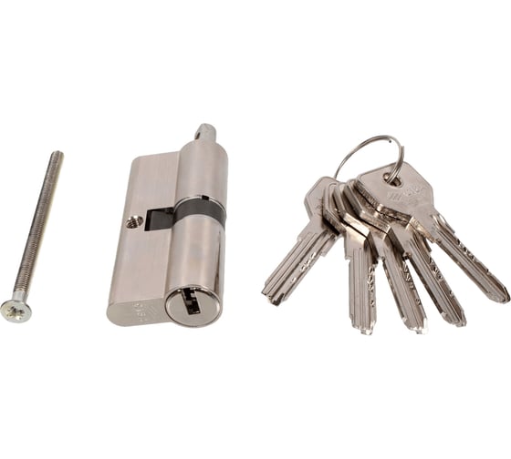 Изображение товара Цилиндр CISA серии ASIX ключ-вертушка 80мм (40х40) никель 1.0E302.18.0.1200.C5