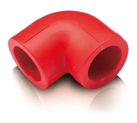 Изображение товара Полипропиленовый противопожарный угол Blue Ocean 90 - 20, красный Fire - S - B1 PPRF/90E(R) - 20