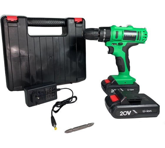 Изображение товара Аккумуляторная ударная дрель-шуруповерт Zitrek Crusher 21-Li 063-4055