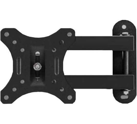 Изображение товара Крепление настенное ExeGate EWM1-3420-02 кронштейн для одного монитора 13-34, VESA 75x75, 100x100, макс. нагрузка 20 кг, наклон -10/+10, поворот -90/+90 297366