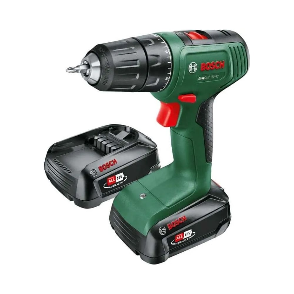 Аккумуляторная дрель-шуруповерт Bosch Easydrill 18V-40 06039D8002