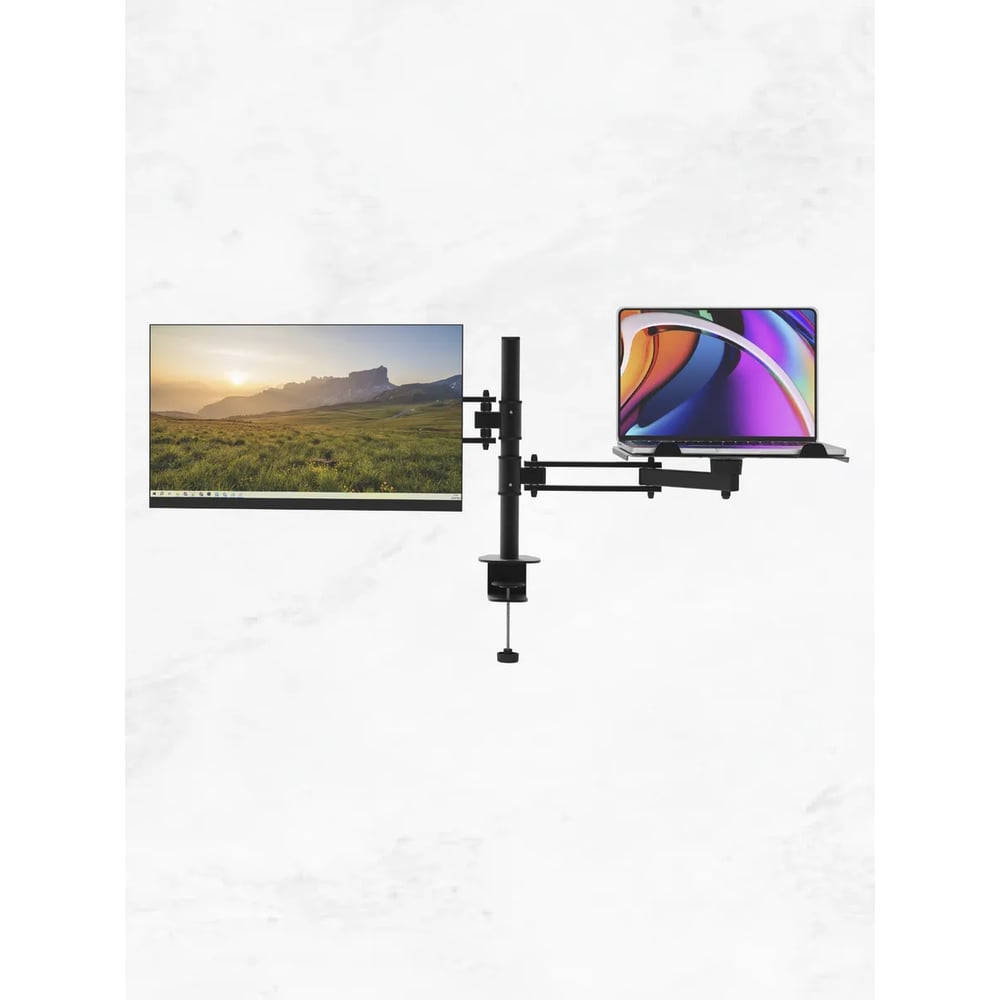 Изображение товара Кронштейн для монитора и ноутбука Electricligh Electriclight КБ-01-132 белый