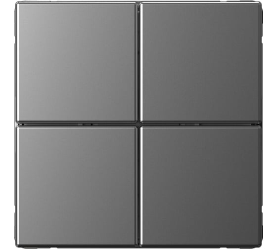 Изображение товара Выключатель Сценарный 4-клавишный ArtGallery Systeme Electric 10 АХ, механизм, Сталь GAL000974