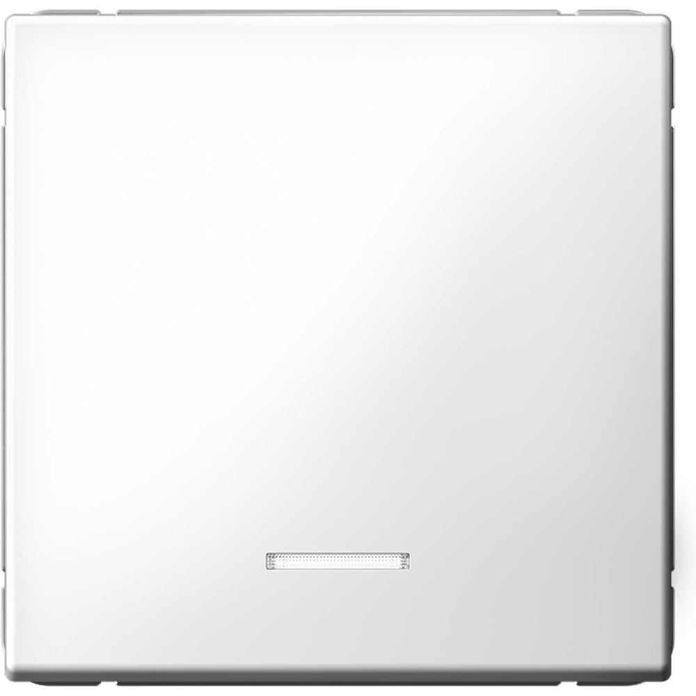 Изображение товара Одноклавишный выключатель с подсветкой 10 А белый Lotos Systeme Electric GAL001316