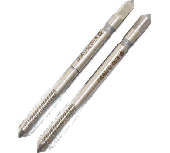 Изображение товара Метчик М 7,0х0,75 м/р.Р6М5К5 к-т из 2-х шт. TLX 76408