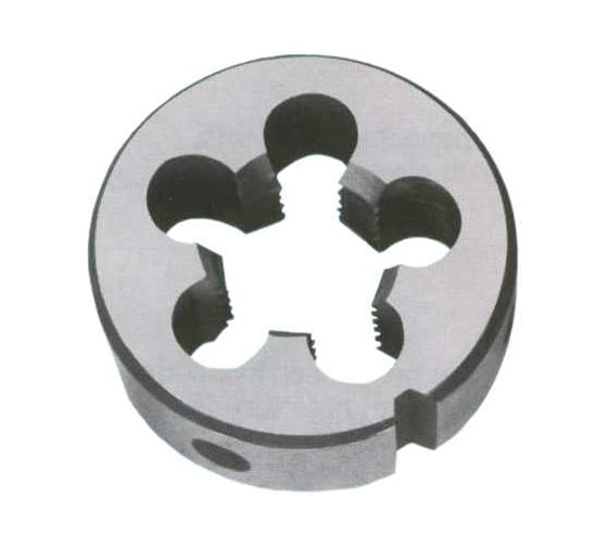 Изображение товара Плашка дюймовая CNIC 5/16-24 UNF 60гр Р6АМ5 24 ниток/дюйм dнар.25мм 56143