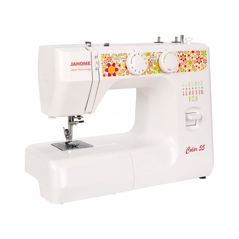 Изображение товара Швейная машина JANOME Color 55 4933621707347