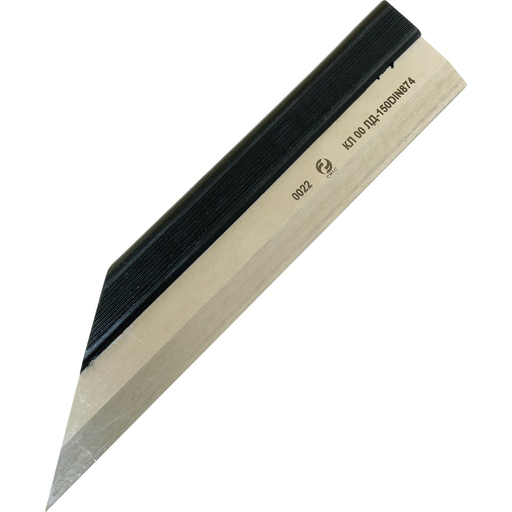 Изображение товара Линейка лекальная CNIC тип ЛД- 150x30гр кл.точн.00 с двухсторонним скосом ножевидной формы 76450