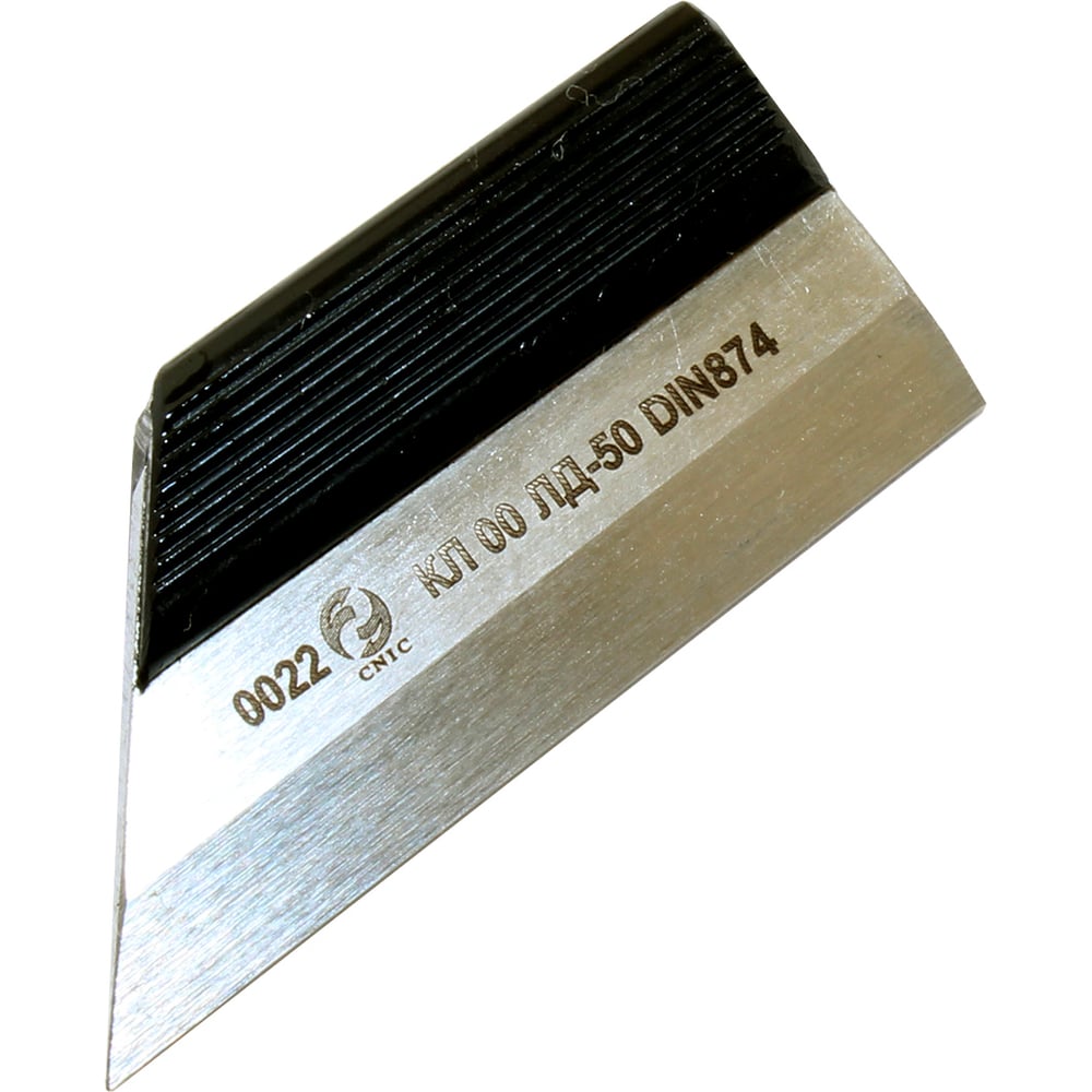 Изображение товара Линейка лекальная CNIC тип ЛД- 50x45гр кл.точн.00 с двухсторонним скосом ножевидной формы 76447