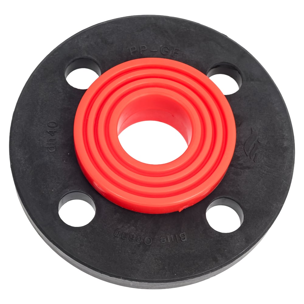 Изображение товара Фланец с втулкой и прокладкой Blue Ocean Fire Secure 40мм