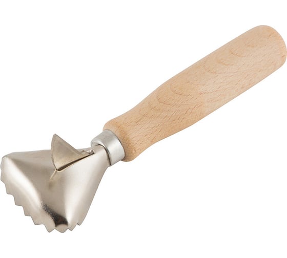 Изображение товара Рыбочистка Mallony с деревянной ручкой, с ножом 155 мм, бук 003869