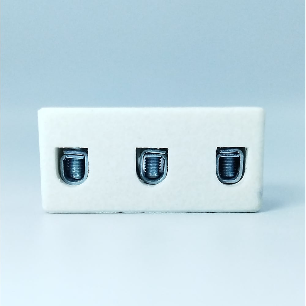 Изображение товара Клемма ONKA керамическая No.1/3, 3 полюса, сечение 2.5-4 мм²