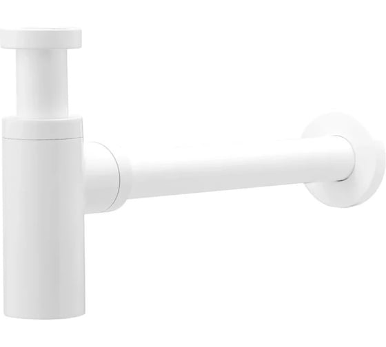 Изображение товара Сифон латунный круглый для раковины VIEIR белый VRQ34-YF