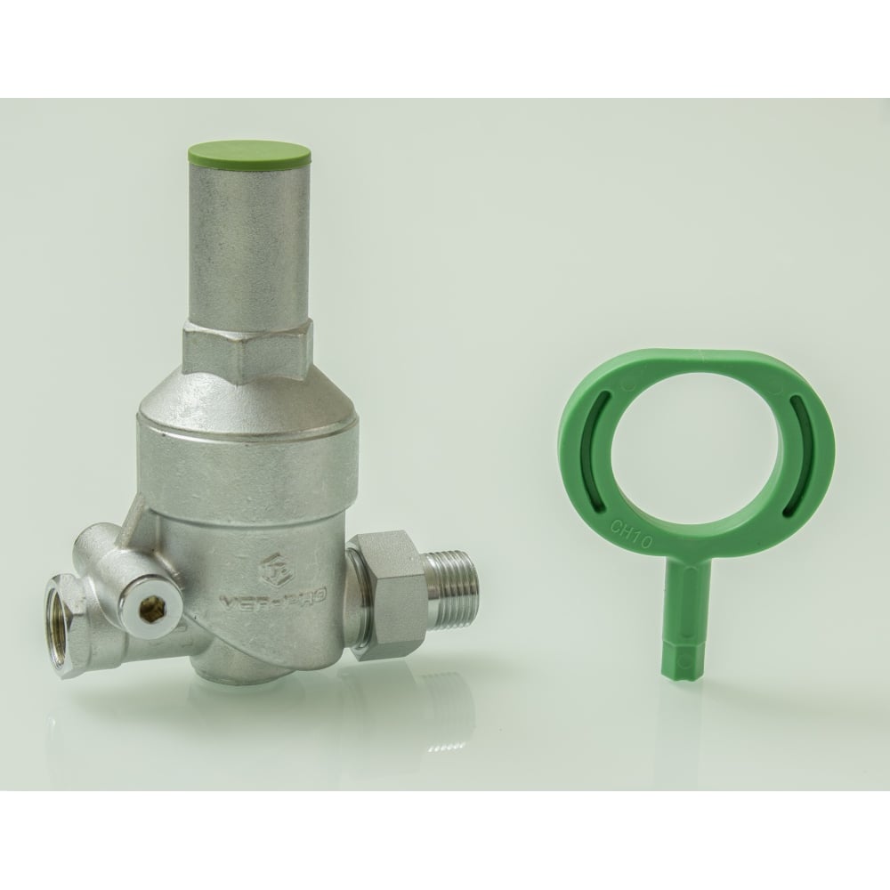 Изображение товара Регулятор давления воды VIEIR VP55 1/2 никелированный мембранный клапан