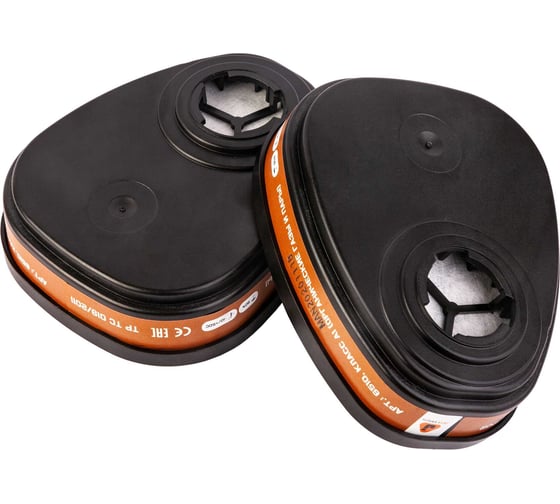 Изображение товара Фильтр противогазовый  А1, для защиты от органических газов и паров, 60 шт. Jeta Safety 6510-box