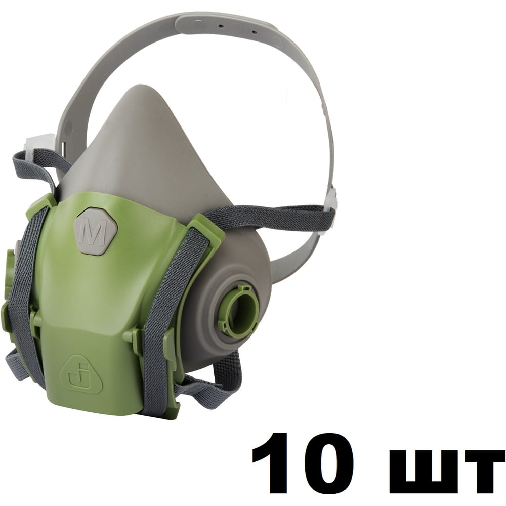 Изображение товара Полумаска фильтрующая из силикона Jeta Safety 8500-box-L, FFP3, комплект 10 шт.
