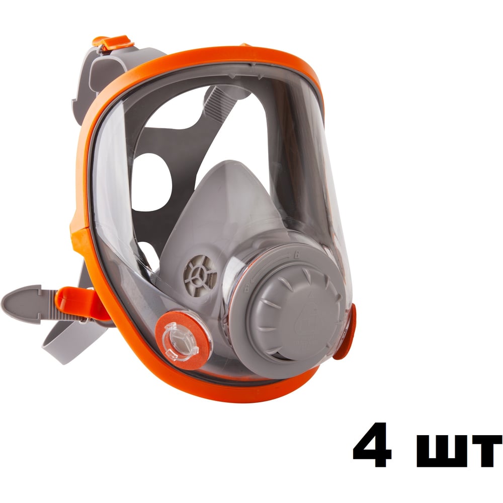 Изображение товара Полнолицевая маска Jeta Safety 5950-box-M с фильтрами FFP3 и регулировкой оголовья