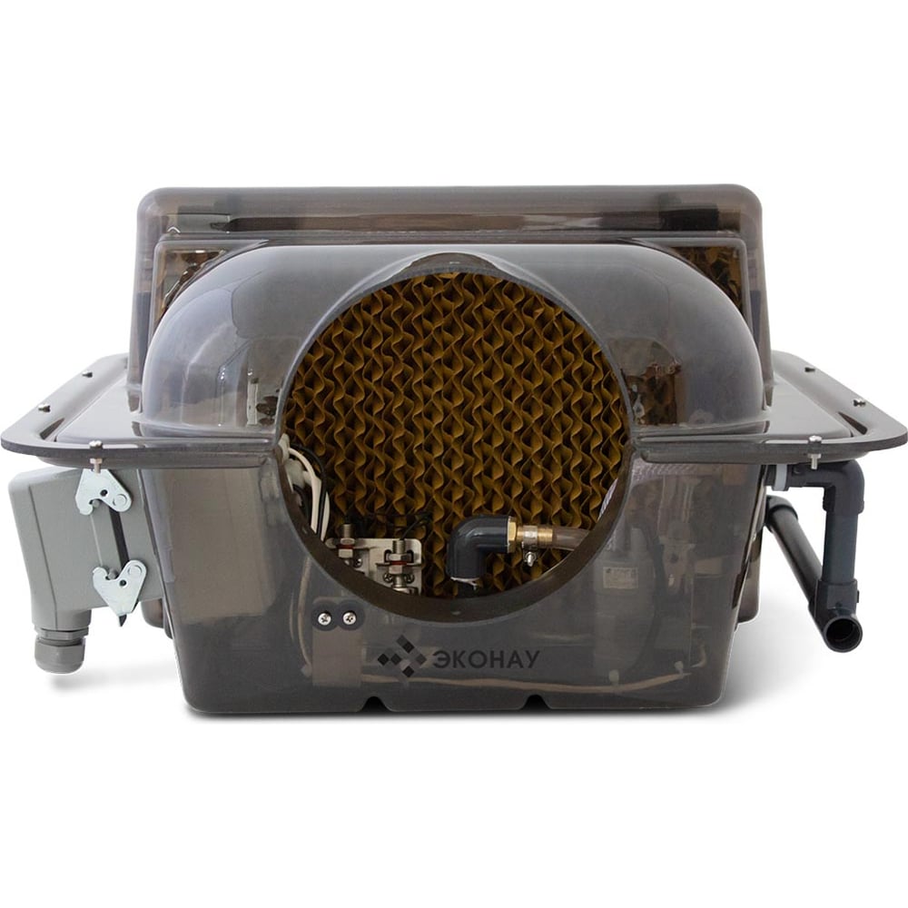 Изображение товара Канальный увлажнитель воздуха Эконау ПК-4(ЭД) с УФ лампой и сенсорным управлением