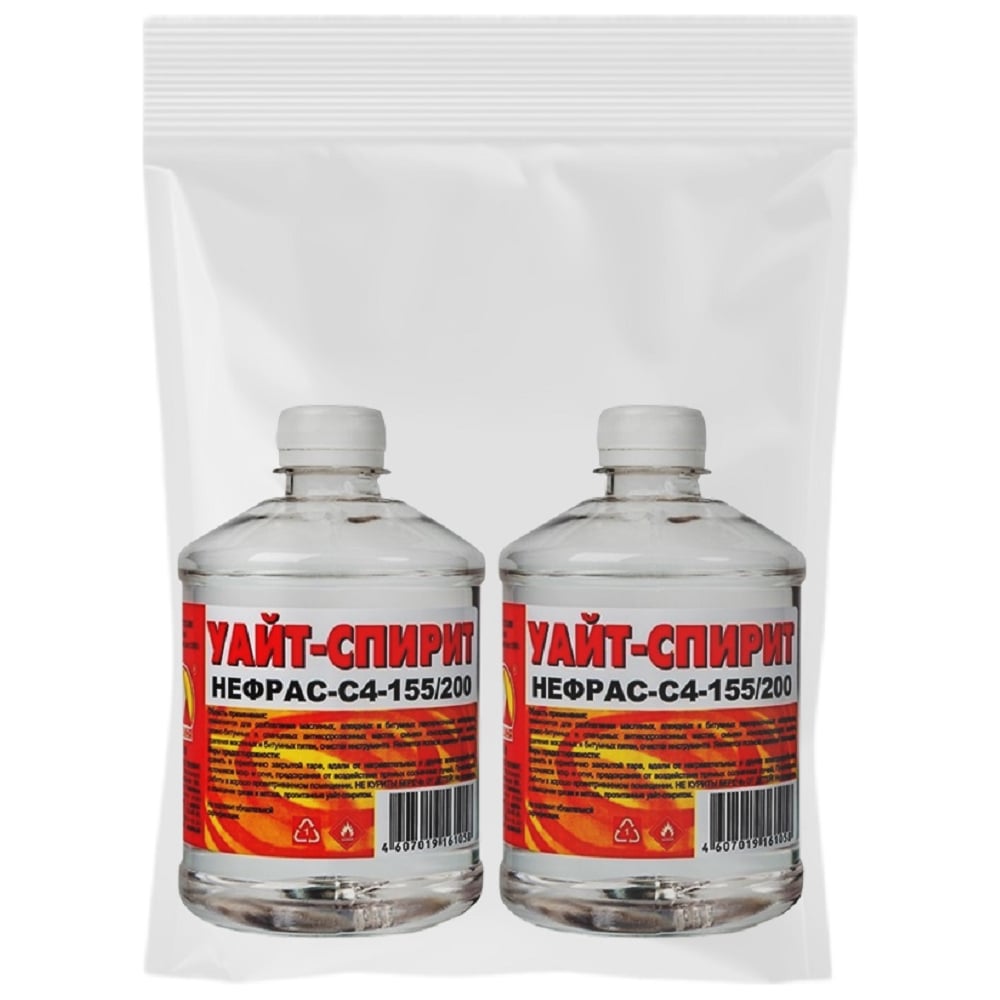 Изображение товара Уайт-спирит Вершина 0,5 л набор 2 шт для красок и поверхностей