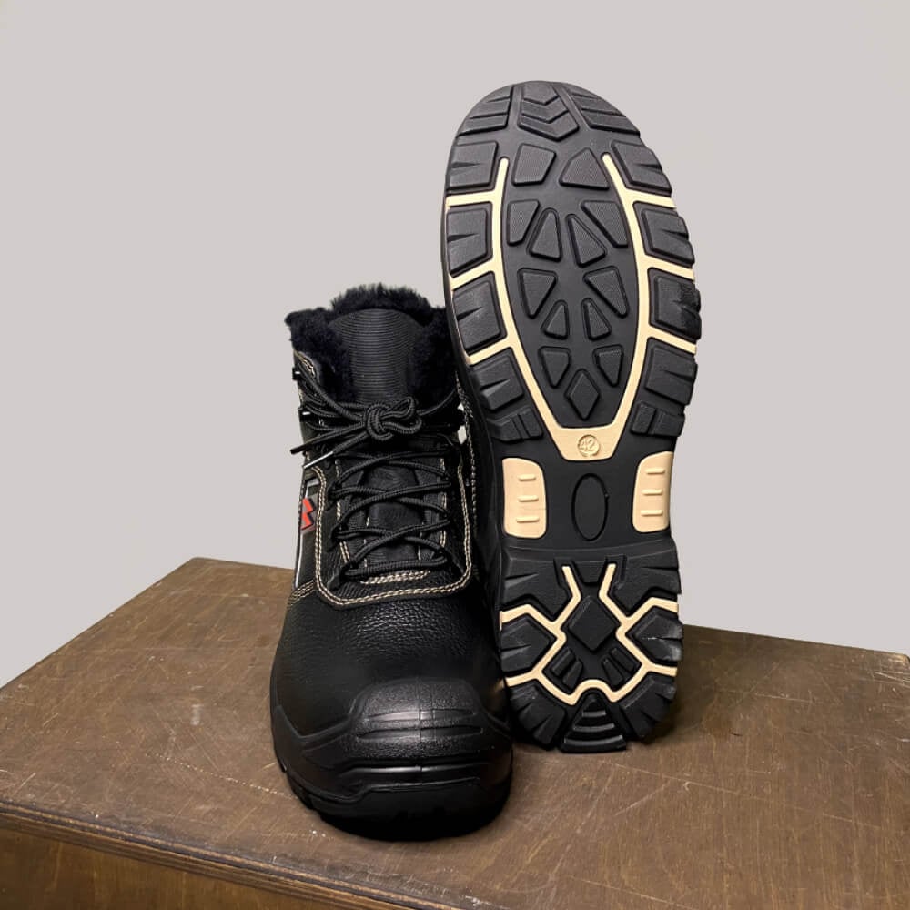 Изображение товара Утеплённые рабочие ботинки Т Textile Mechanical черные размер 44 с холодостойкой подошвой