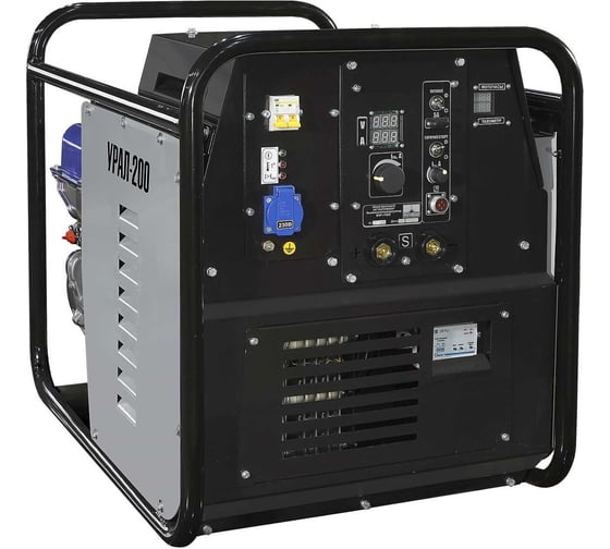 Изображение товара Бензиновый сварочный генератор УРАЛ Урал-190 на колесах 00-00012540