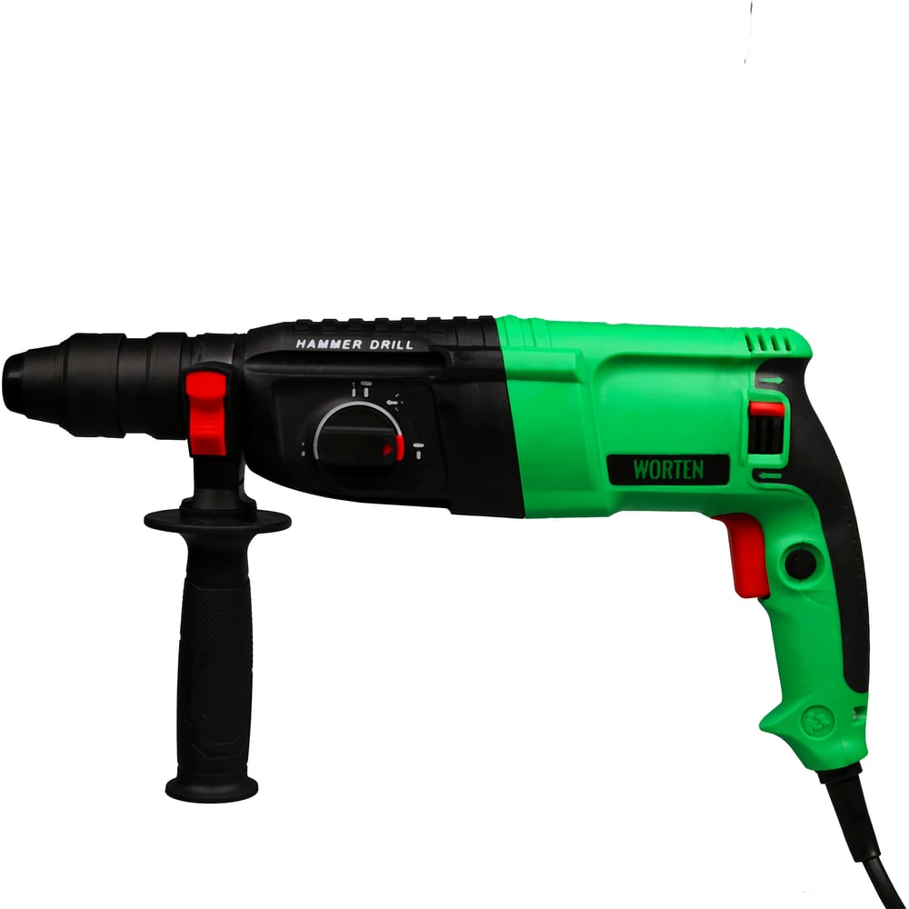 Изображение товара Перфоратор WORTEN SDS-plus 850Вт с кейсом и набором буров КА-90000713