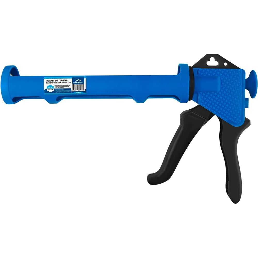 Изображение товара Пистолет для герметика vertextools полукорпусной усиленный из нейлона 360
