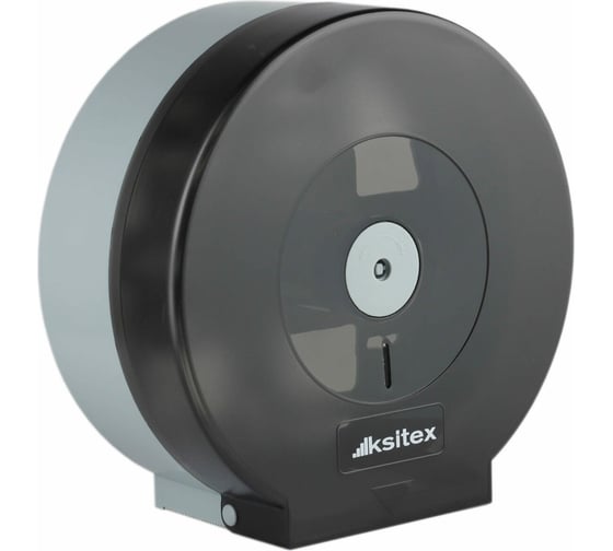 Изображение товара Диспенсер для туалетной бумаги Ksitex чёрный, прозрачный, пластик TH-507B 33188