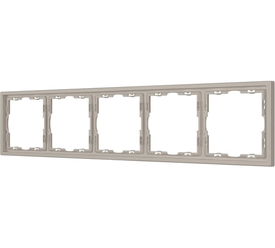 Изображение товара Рамка Arlight пластиковая FRM-NOBE-SFPL-5-CA 1шт 059462