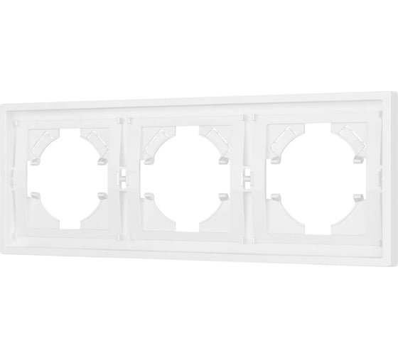 Изображение товара Рамка Arlight пластиковая FRM-TENDO-PL-3-WH 1шт 053843