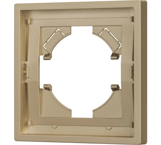 Изображение товара Рамка Arlight пластиковая FRM-TENDO-SFPL-1-GD 1шт 054643