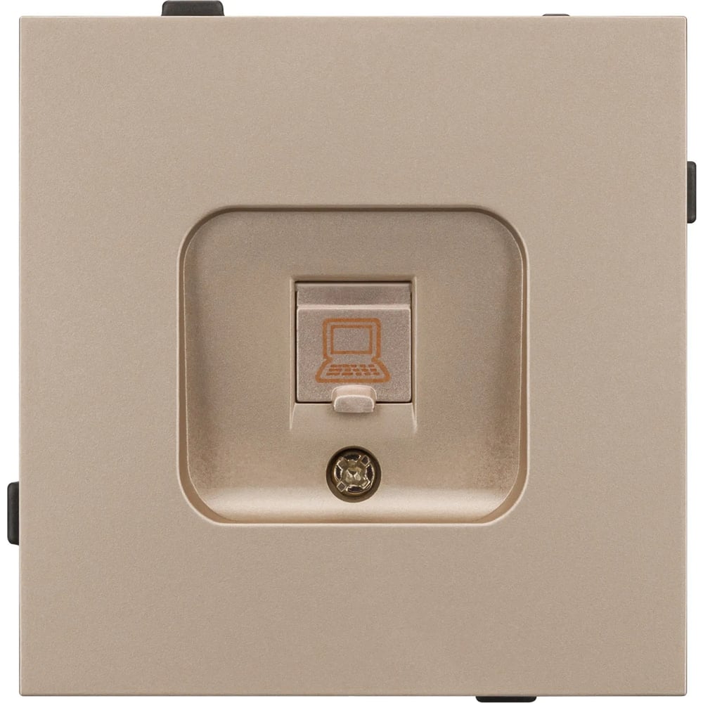 Изображение товара Механизм компьютерной розетки Arlight SCT-TENDO-MPC1-PL-GD 1 шт IP20