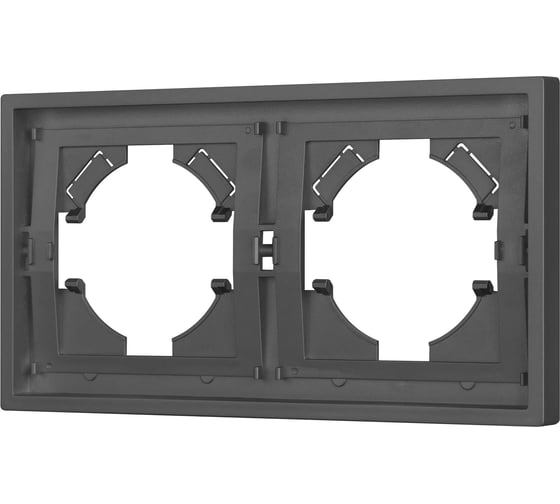 Изображение товара Рамка Arlight пластиковая FRM-TENDO-SFPL-2-GR 1шт 054648