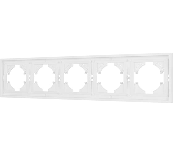 Изображение товара Рамка Arlight пластиковая FRM-TENDO-PL-5-WH 1шт 053851