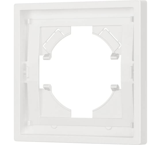 Изображение товара Рамка Arlight пластиковая FRM-TENDO-SFPL-1-WH 1шт 054645